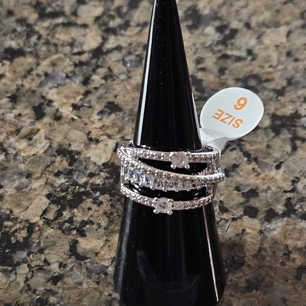 Bomb Party RBP6481 "Everything I Want" Diamond Cubic Zirconia Sz 6